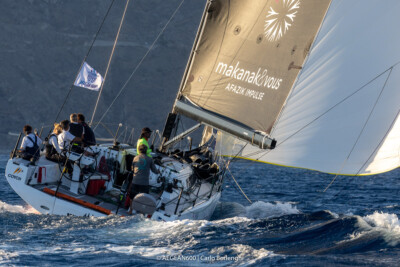 Passage at the Santorini Island